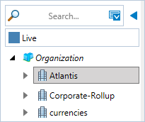 Select parent node in hierarchy